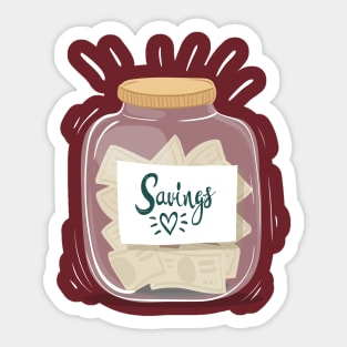 Savings Sticker